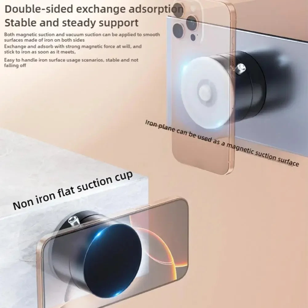 Vacuum Magnetic Suction Cup Folding Stand