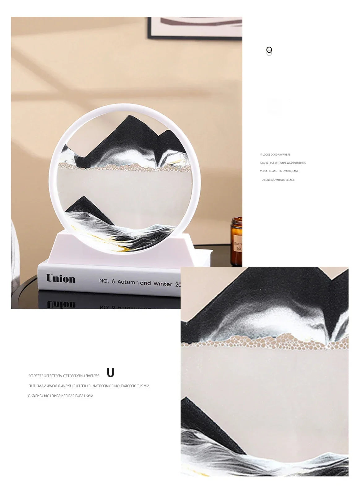 Quicksand Craft Home Decor Moving Sand Art
