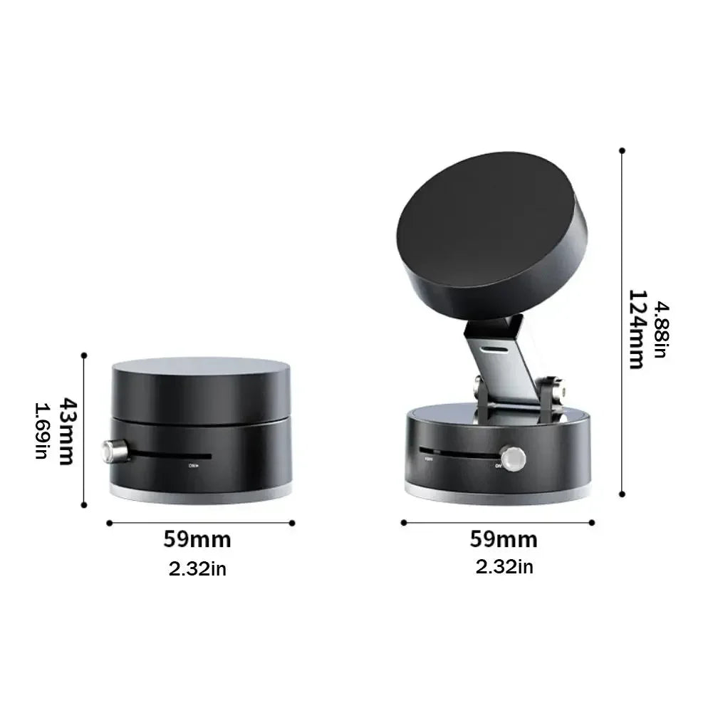 Vacuum Magnetic Suction Cup Folding Stand