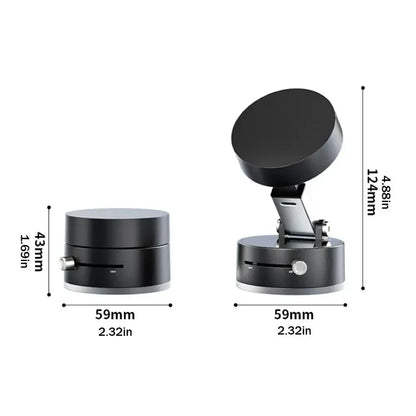 Vacuum Magnetic Suction Cup Folding Stand